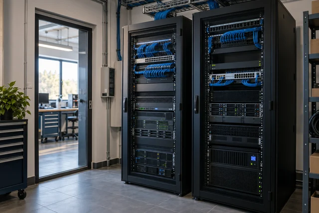 Network and server infrastructure